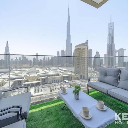 Keyone - 3Br With Maids In Downtown Views Apartment Dubai Luaran gambar