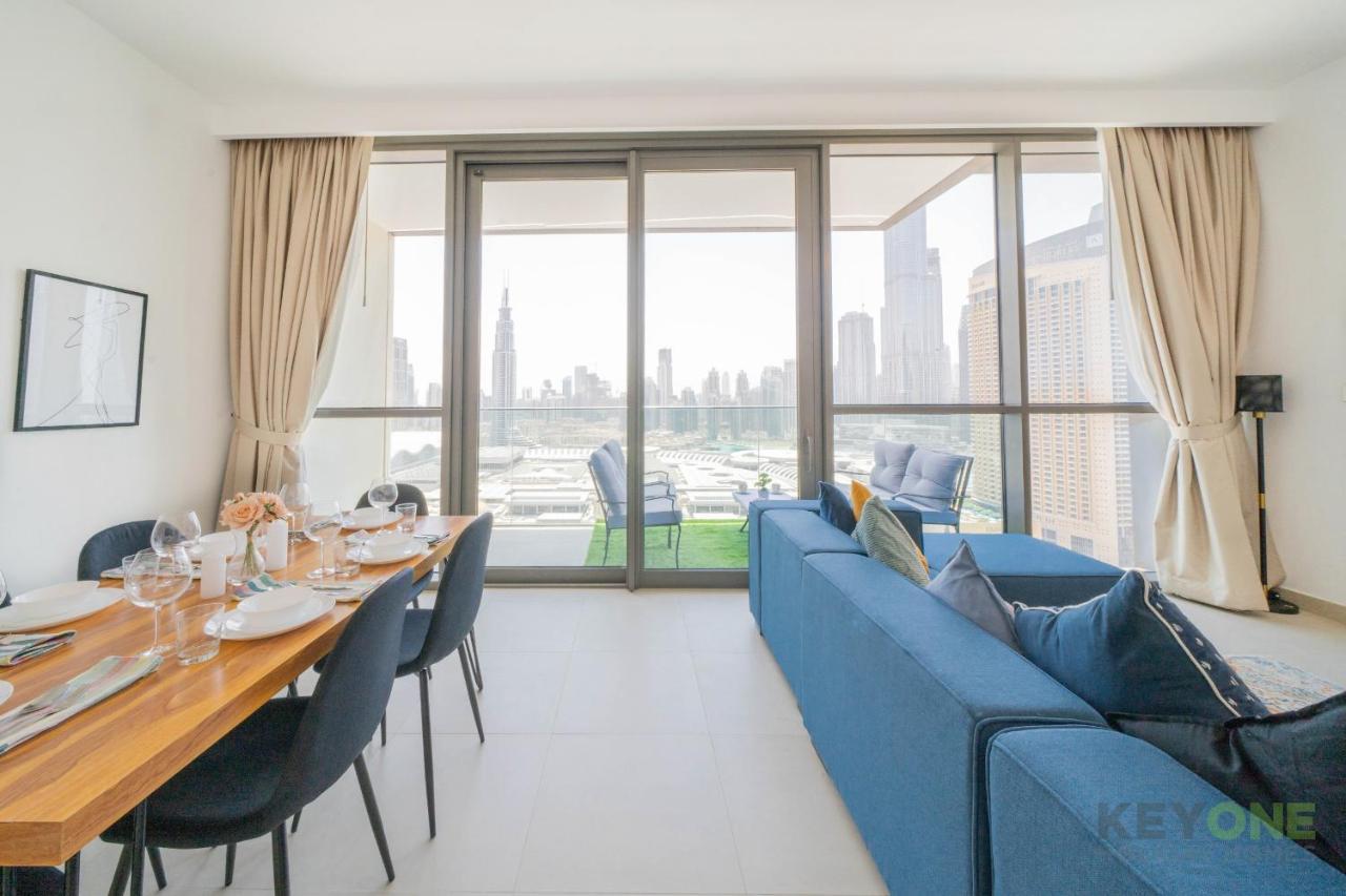 Keyone - 3Br With Maids In Downtown Views Apartment Dubai Luaran gambar